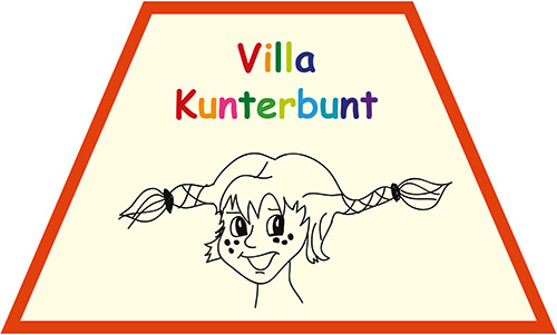 Logo Hort „Villa Kunterbunt“ Kühnhaide