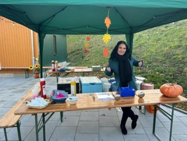 Gute Laune an der Suppenbar