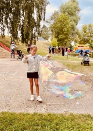 Riesenseifenblasen zum Selbermachen