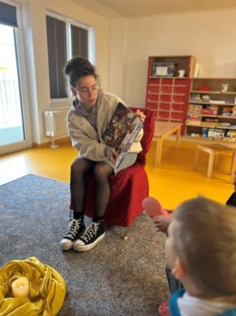 SchülerInnen des IAJ Marienberg haben tolle Vorlesearbeit geleistet