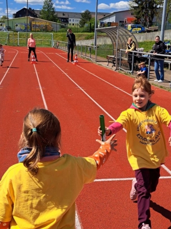 Staffelstabübergabe