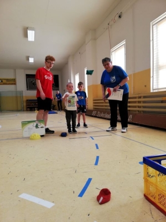 Flizzy-Sportabzeichen: Zielwerfen