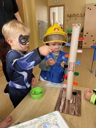 Koordination und Geschicklichkeit sind hier gefragt