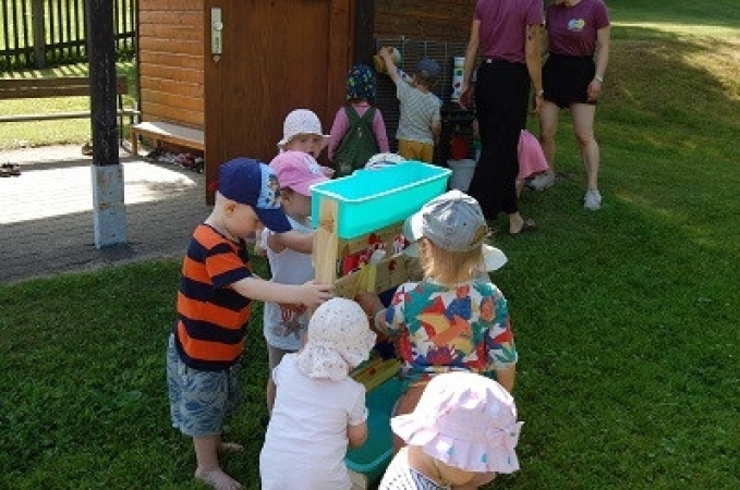 Das neue Wasserspielgerät für die Jüngsten