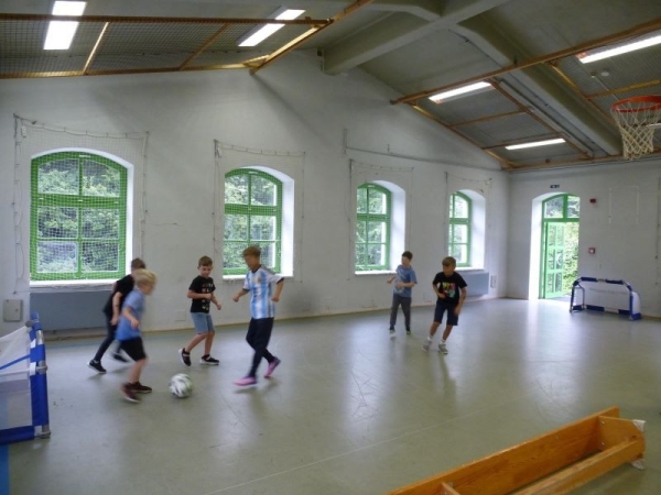 Parcour-Lauf in der Meyerfabrik
