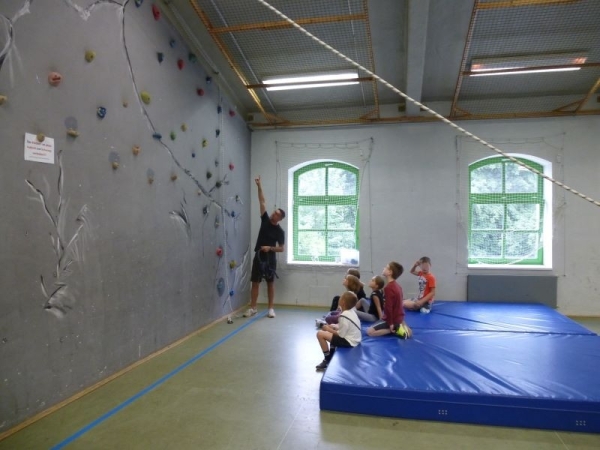 Klettern in der Meyerfabrik