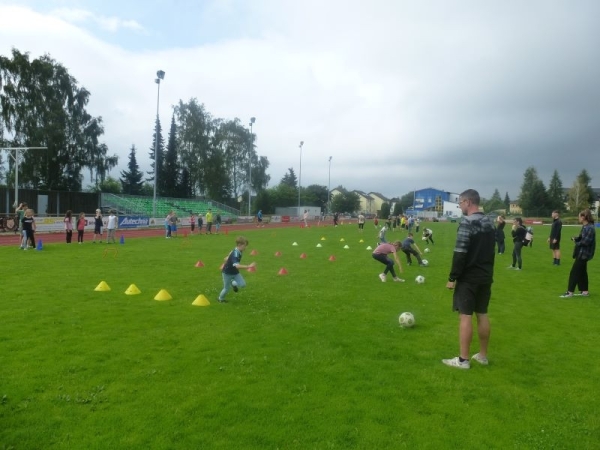 Sport mit Trainern von Motor Marienberg