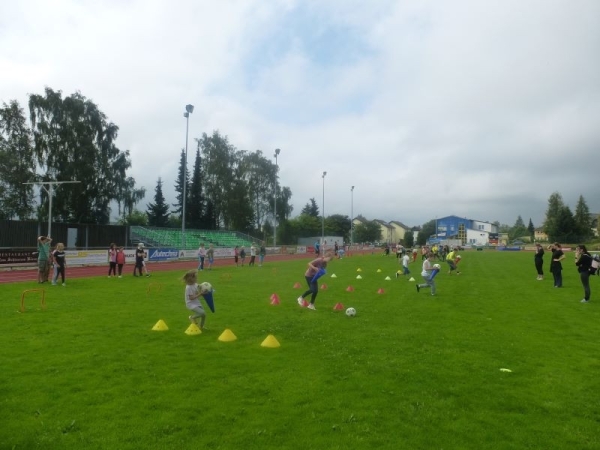Sport mit Trainern von Motor Marienberg