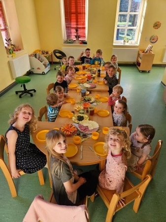 Beim Frühstück war für jeden Geschmack etwas dabei.