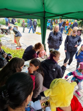 Kinderschminken ist immer beliebt