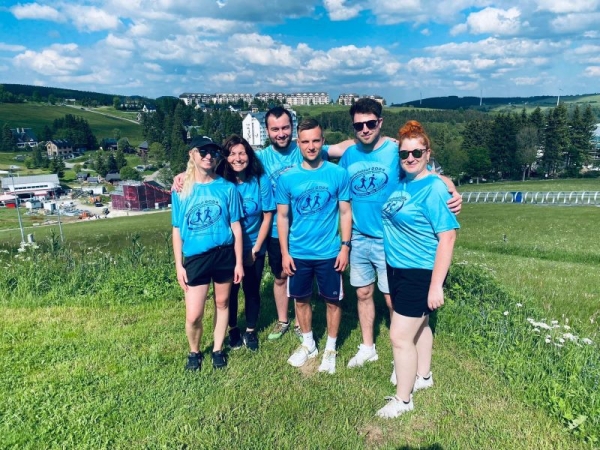 Läuferteam in Oberwiesenthal
