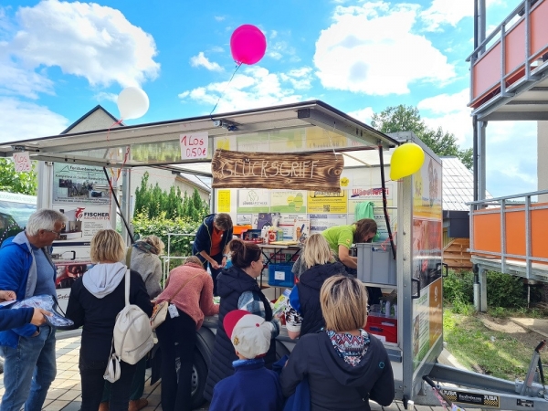 großer Andrang bei der Tombola